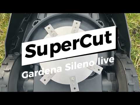 Messerscheibe für Gardena Sileno Live Edelstahl / Aluminium SuperCut